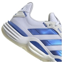 adidas Indoor Court Shoes Stabil 16 2025 white/blue men's